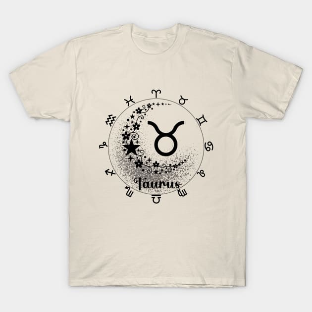 esoteric zodiac signs T-Shirt by Night Fairy